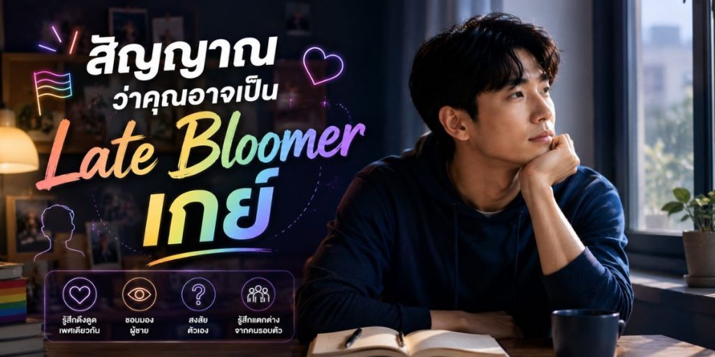 Late Bloomer เกย์ ประสบการณ์ที่คนในชุมชนเล่าไว้
