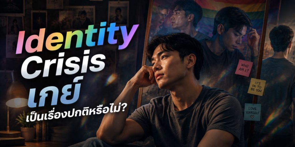 Identity Crisis เกย์ เป็นเรื่องปกติหรือไม่?