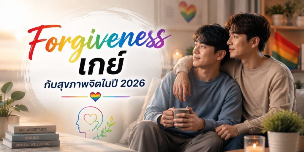 Forgiveness เกย์ กับสุขภาพจิตในปี 2026