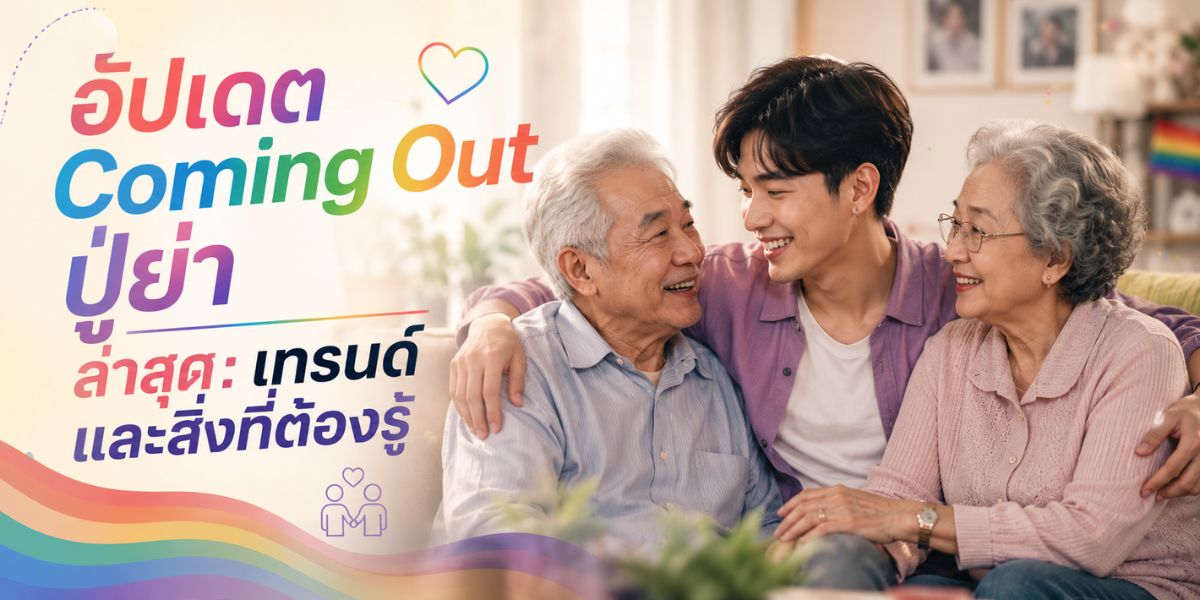 อัปเดต Coming Out ปู่ย่า ล่าสุด: เทรนด์และสิ่งที่ต้องรู้