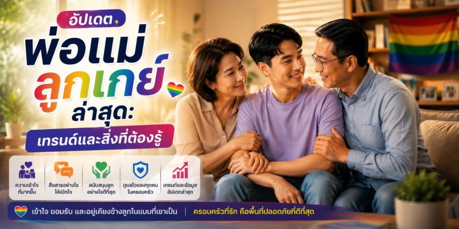 อัปเดต พ่อแม่ลูกเกย์ ล่าสุด: เทรนด์และสิ่งที่ต้องรู้