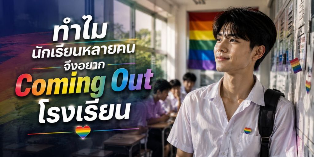 ทำไมนักเรียนหลายคนจึงอยาก Coming Out โรงเรียน

