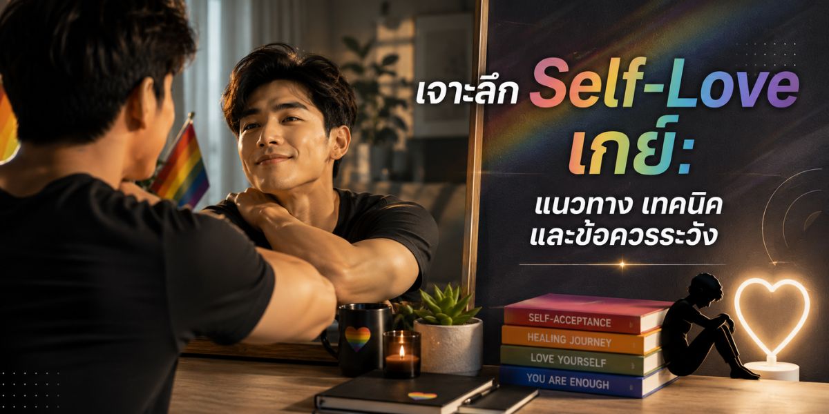 เจาะลึก Self-Love เกย์: แนวทาง เทคนิค และข้อควรระวัง